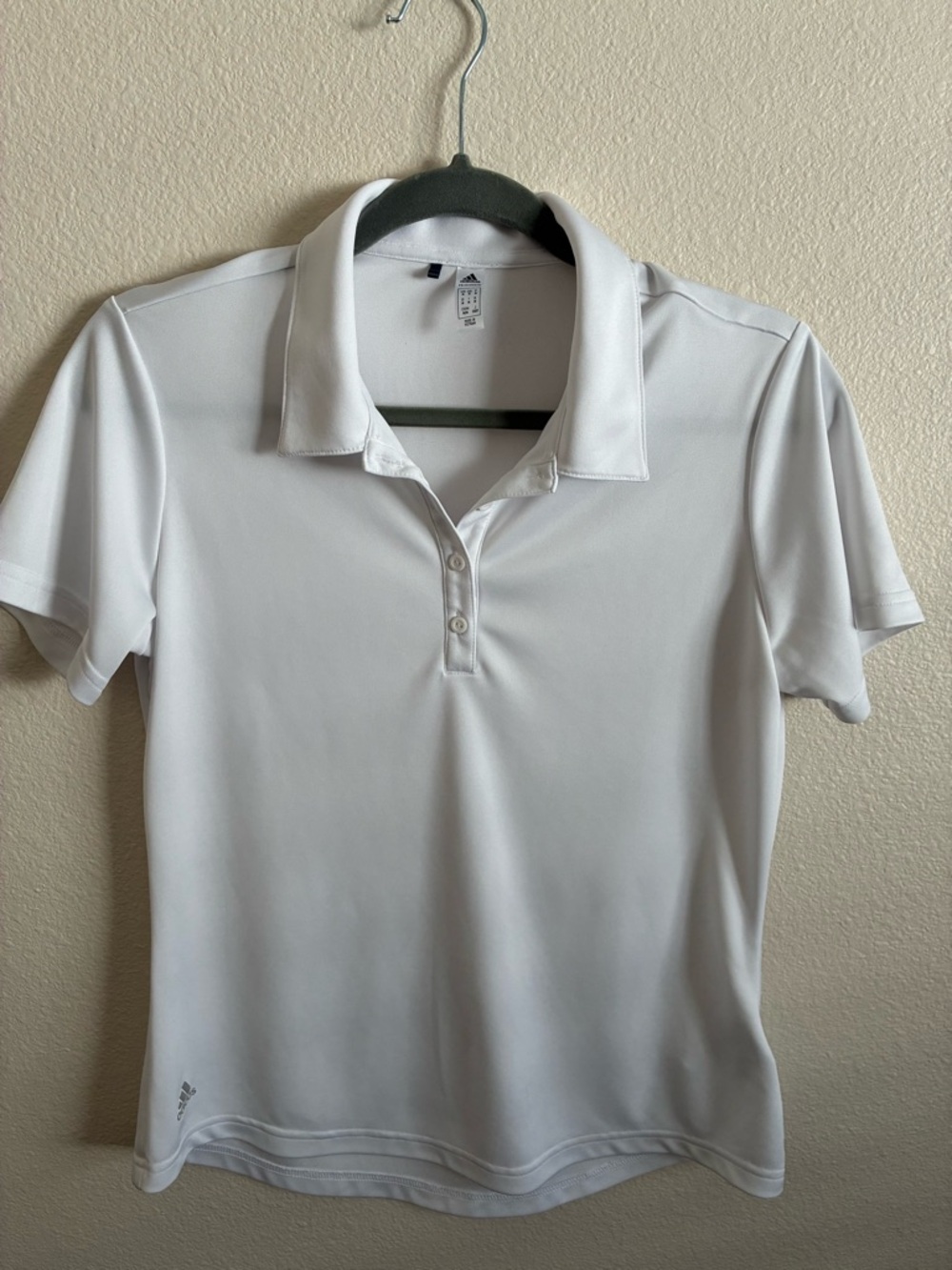 adidas White Women's Polo Shirt